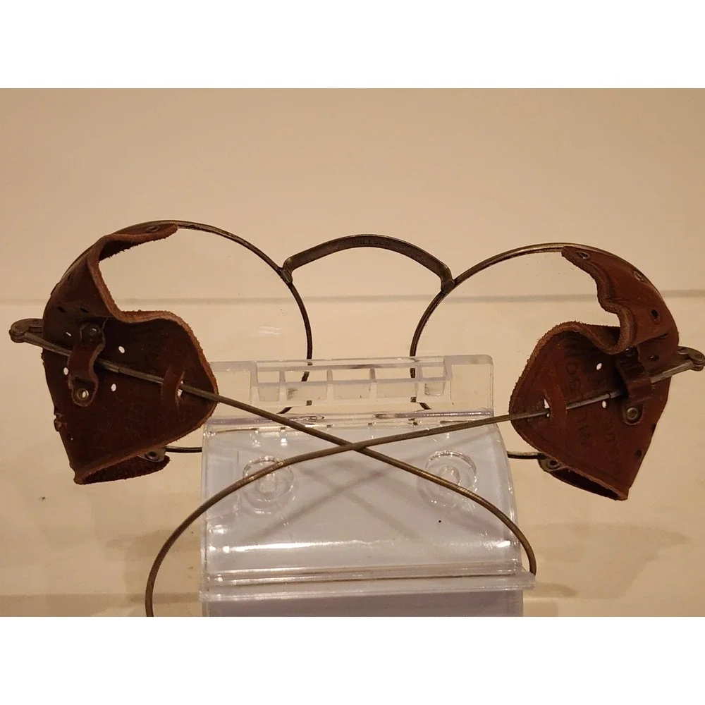 Vintage Antique Willson Safety‎ Glasses Goggles Steam Punk Motorcycle